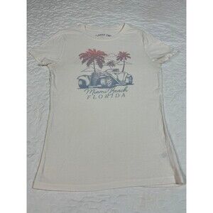 Areopostale Classic Crew Miami Beach Graphic T-shirt size medium